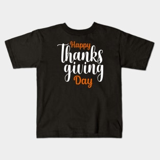 thanksgiving day Kids T-Shirt